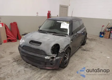 2003 Mini Cooper S z USA, uszkodzony, nr VIN WMWRE33483TD67403